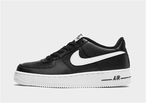 nike black air force 1 junior